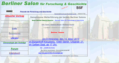 Desktop Screenshot of berlin-forscht.de